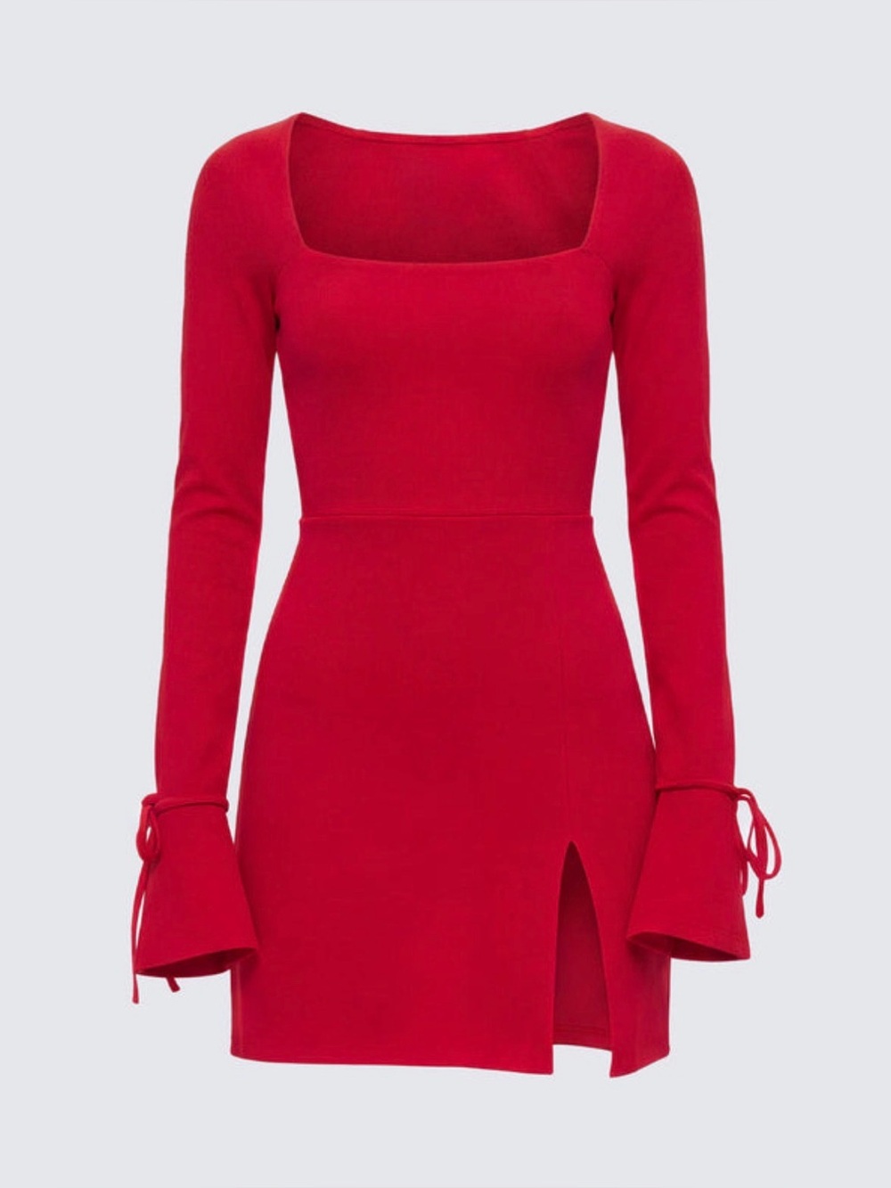 Finesse Kesia red mini dress s LL3-2